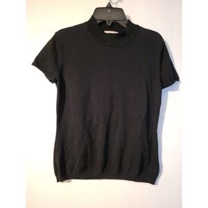 Philosophy Republic Clothing Black Short Sleeve Tee Women's Size M